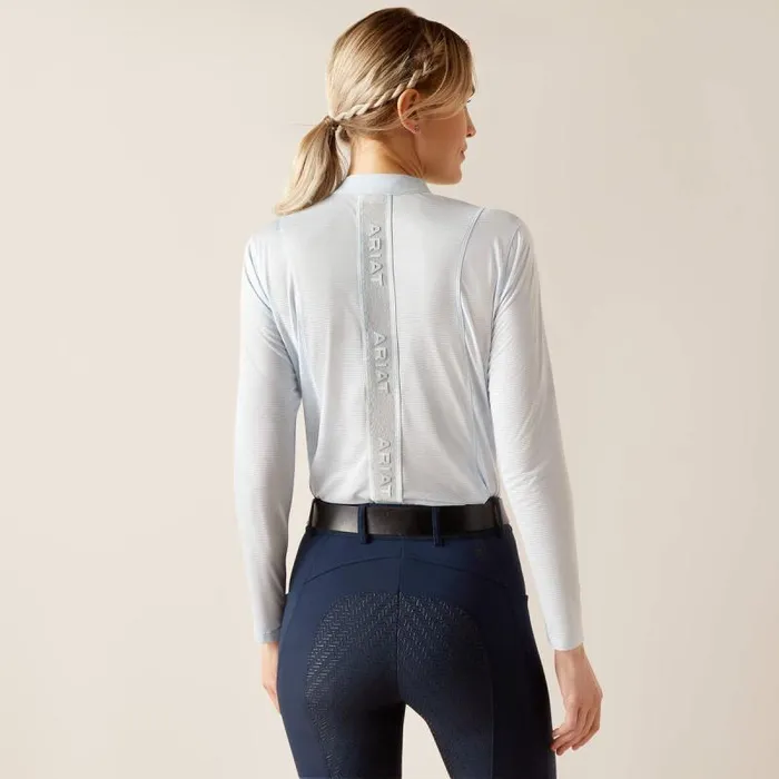 Women TShirts and Tops Ariat Breathe 14 Zip Baselayer Skyride Women TShirts and Tops Ariat Breathe 14 Zip Baselayer Skyride