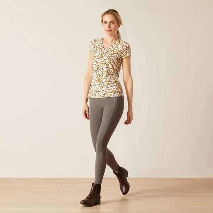 Women TShirts and Tops Ariat Bridle TShirt Light Heather Grey Women TShirts and Tops Ariat Bridle TShirt Light Heather Grey