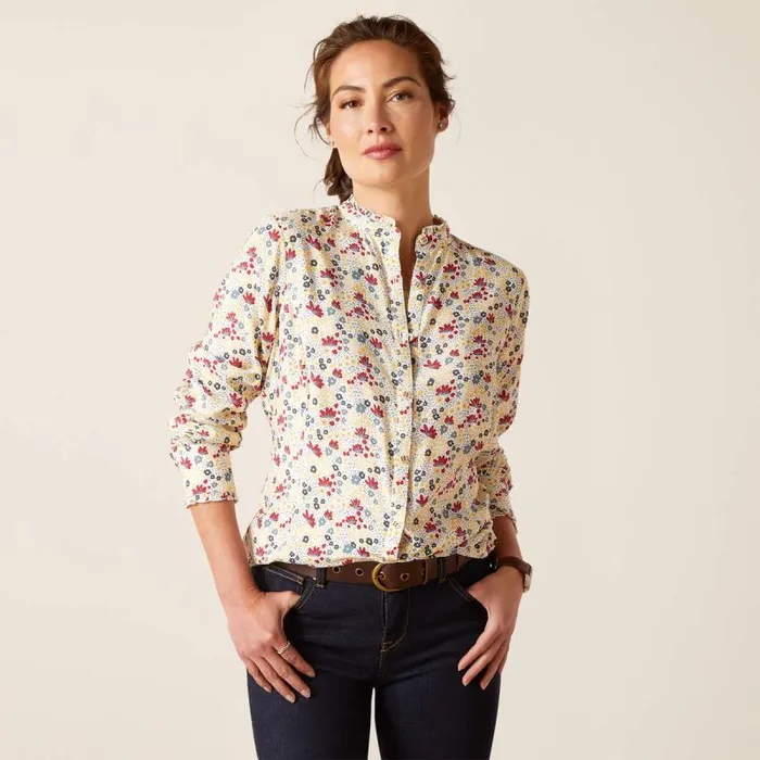 Women TShirts and Tops Ariat Clarion Blouse Mod Floral