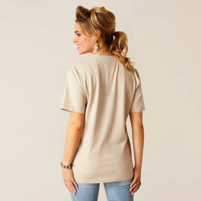 Women TShirts and Tops Ariat Cowgirl Desert TShirt Oatmeal Heather Women TShirts and Tops Ariat Cowgirl Desert TShirt Oatmeal Heather