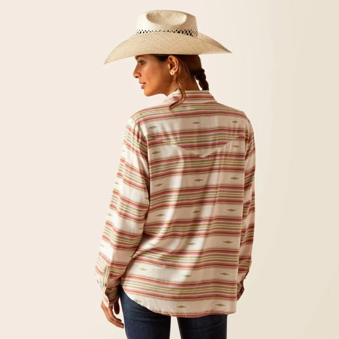 Women TShirts and Tops Ariat Crowheart Shirt Desert Serape Women TShirts and Tops Ariat Crowheart Shirt Desert Serape
