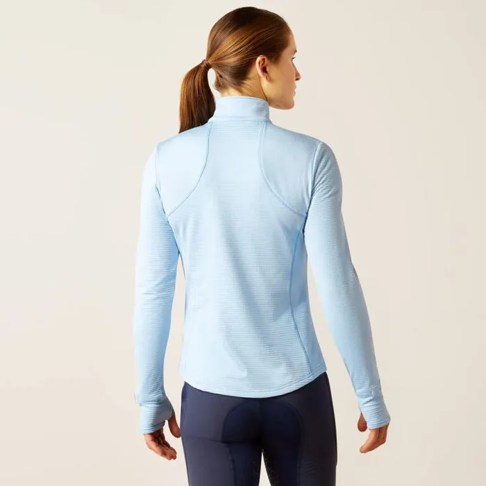 Women TShirts and Tops Ariat Gridwork 14 Zip Baselayer Cote D039azur Women TShirts and Tops Ariat Gridwork 14 Zip Baselayer Cote D039azur