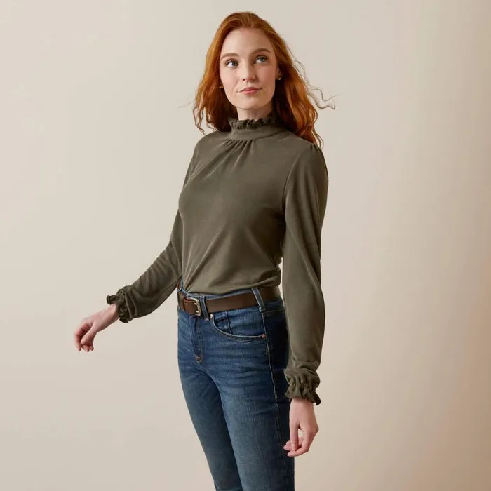 Women TShirts and Tops Ariat Inverness Top Earth