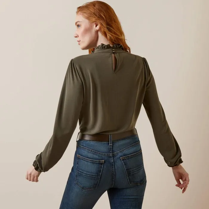 Women TShirts and Tops Ariat Inverness Top Earth Women TShirts and Tops Ariat Inverness Top Earth