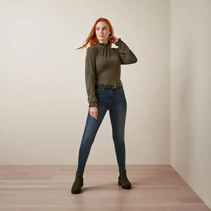 Women TShirts and Tops Ariat Inverness Top Earth Women TShirts and Tops Ariat Inverness Top Earth