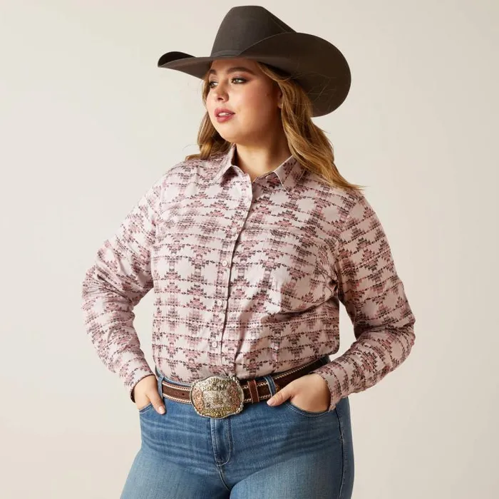 Women TShirts and Tops Ariat Kirby Stretch Shirt Starlight Print Women TShirts and Tops Ariat Kirby Stretch Shirt Starlight Print