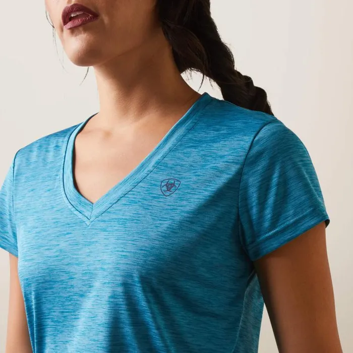 Women TShirts and Tops Ariat Laguna Patriot TShirt Mosaic Blue Women TShirts and Tops Ariat Laguna Patriot TShirt Mosaic Blue