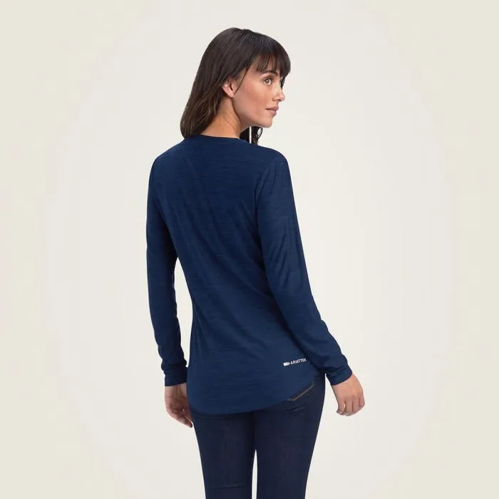 Women TShirts and Tops Ariat Laguna Top Navy