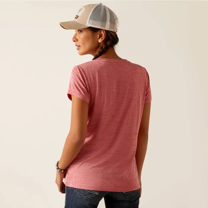Women TShirts and Tops Ariat Laguna Top Slate Rose Women TShirts and Tops Ariat Laguna Top Slate Rose