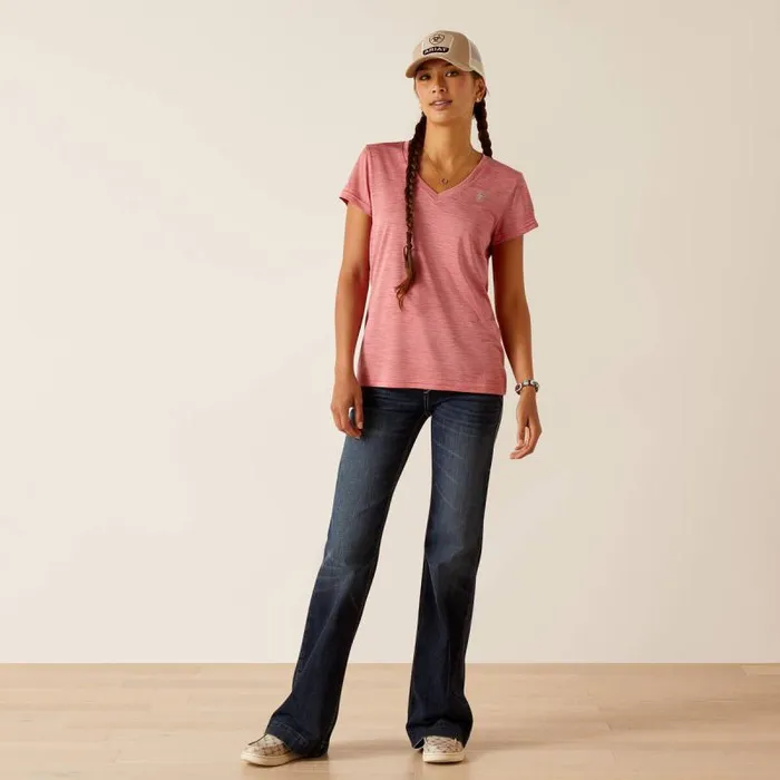 Women TShirts and Tops Ariat Laguna Top Slate Rose Women TShirts and Tops Ariat Laguna Top Slate Rose