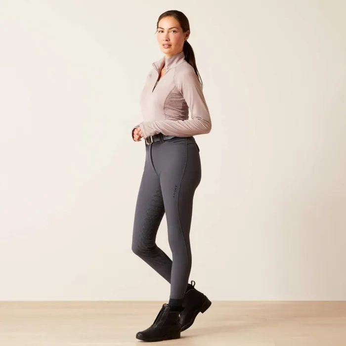 Women TShirts and Tops Ariat Lowell 20 14 Zip Baselayer Quail