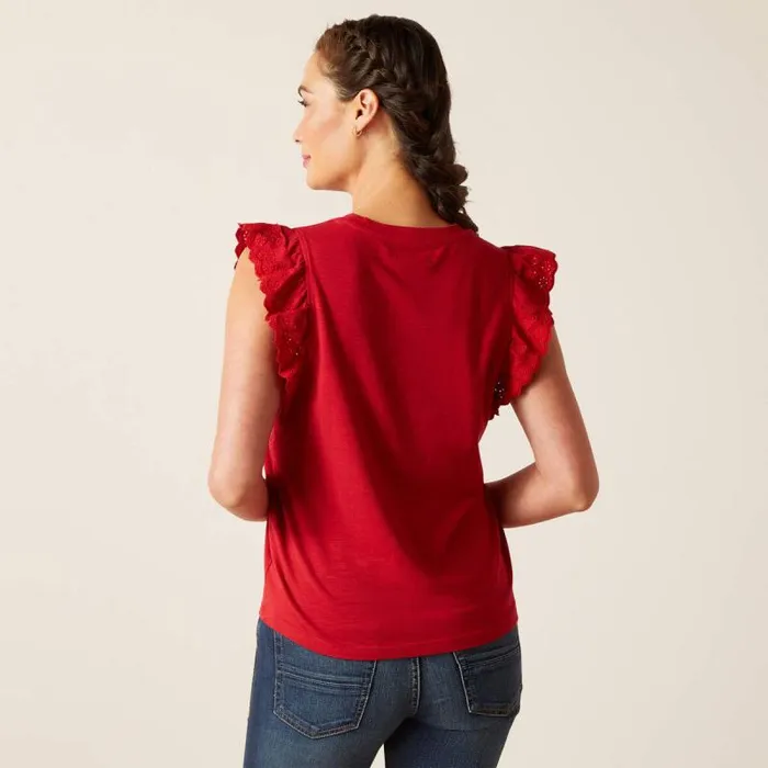 Women TShirts and Tops Ariat Ludlow Top Scooter Women TShirts and Tops Ariat Ludlow Top Scooter
