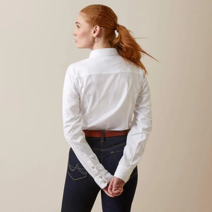 Women TShirts and Tops Ariat Muir Blouse White Women TShirts and Tops Ariat Muir Blouse White