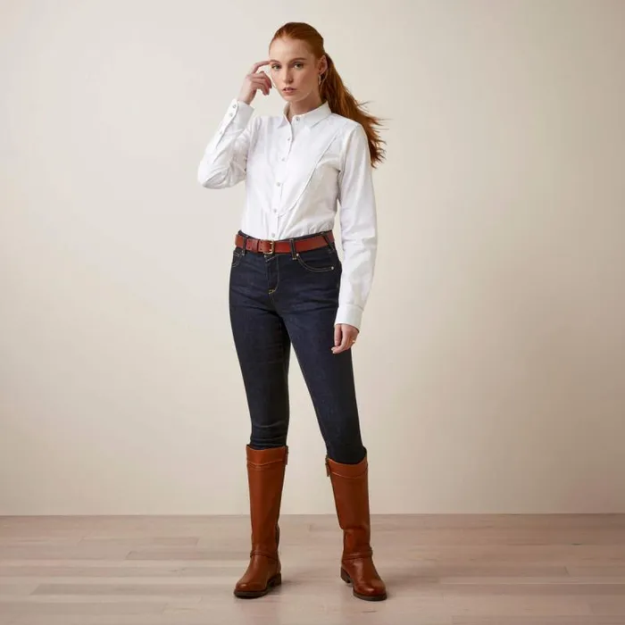 Women TShirts and Tops Ariat Muir Blouse White Women TShirts and Tops Ariat Muir Blouse White