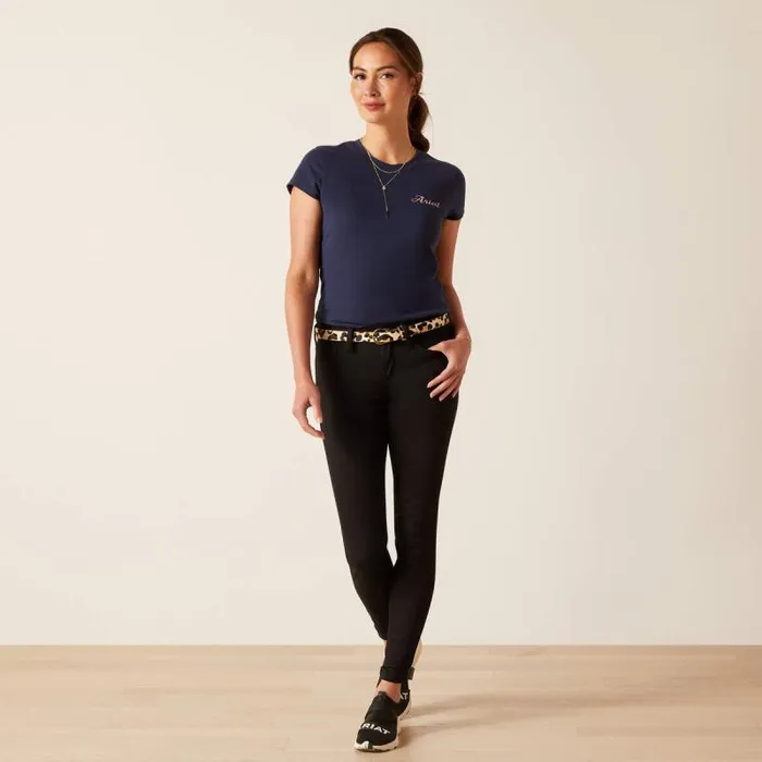 Women TShirts and Tops Ariat Pretty Shield TShirt Navy Eclipse Women TShirts and Tops Ariat Pretty Shield TShirt Navy Eclipse