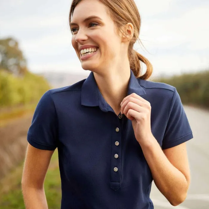Women TShirts and Tops Ariat Prix 20 Polo Navy Women TShirts and Tops Ariat Prix 20 Polo Navy