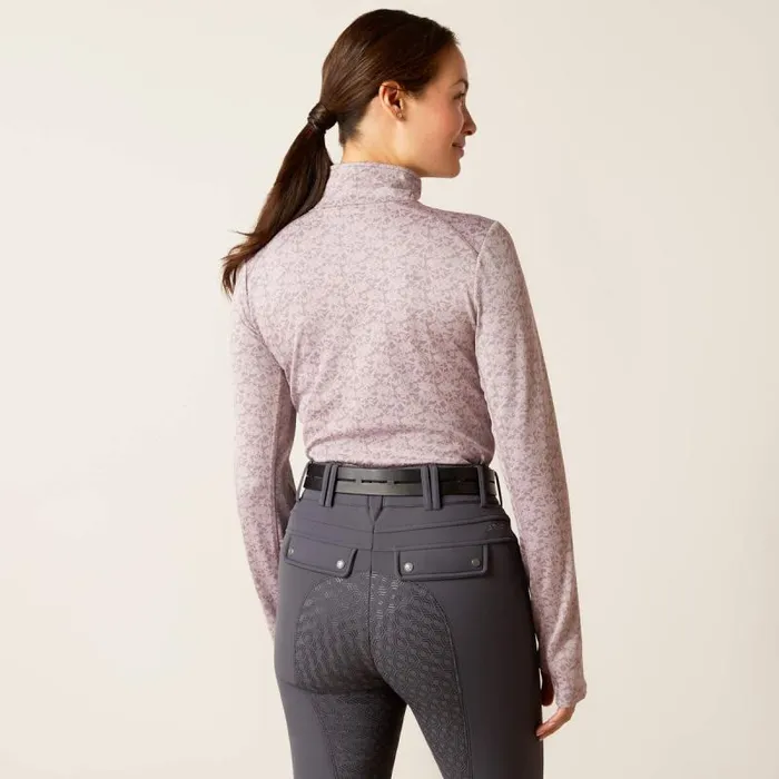 Women TShirts and Tops Ariat Prophecy 14 Zip Baselayer Quail