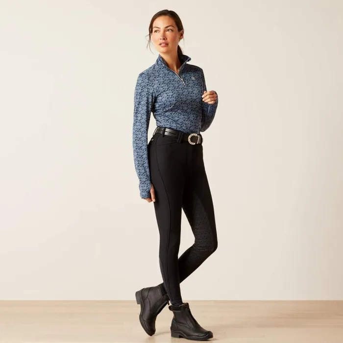 Women TShirts and Tops Ariat Prophecy 14 Zip Baselayer Sargasso Sea Women TShirts and Tops Ariat Prophecy 14 Zip Baselayer Sargasso Sea