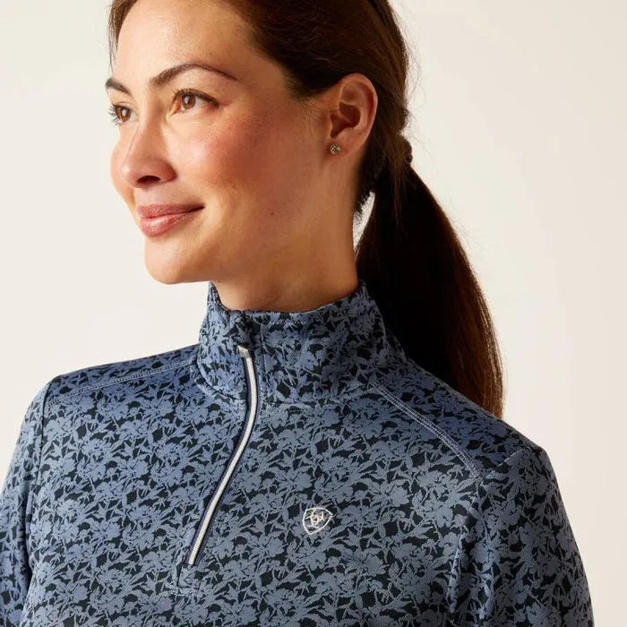 Women TShirts and Tops Ariat Prophecy 14 Zip Baselayer Sargasso Sea Women TShirts and Tops Ariat Prophecy 14 Zip Baselayer Sargasso Sea
