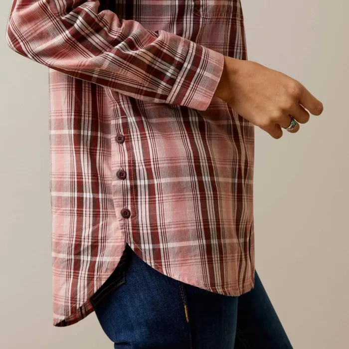 Women TShirts and Tops Ariat REAL Billie Rae Shirt Saguaro Plaid Women TShirts and Tops Ariat REAL Billie Rae Shirt Saguaro Plaid