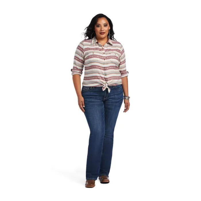 Women TShirts and Tops Ariat REAL Rosewood Shirt Rosewood Jacquard Women TShirts and Tops Ariat REAL Rosewood Shirt Rosewood Jacquard