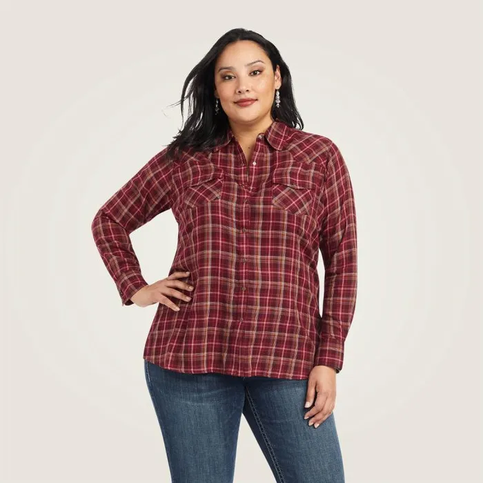 Women TShirts and Tops Ariat REAL Trail Blaze Shirt Trailblaze Plaid Women TShirts and Tops Ariat REAL Trail Blaze Shirt Trailblaze Plaid
