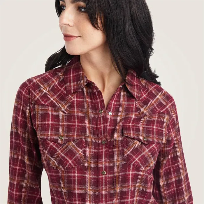 Women TShirts and Tops Ariat REAL Trail Blaze Shirt Trailblaze Plaid Women TShirts and Tops Ariat REAL Trail Blaze Shirt Trailblaze Plaid