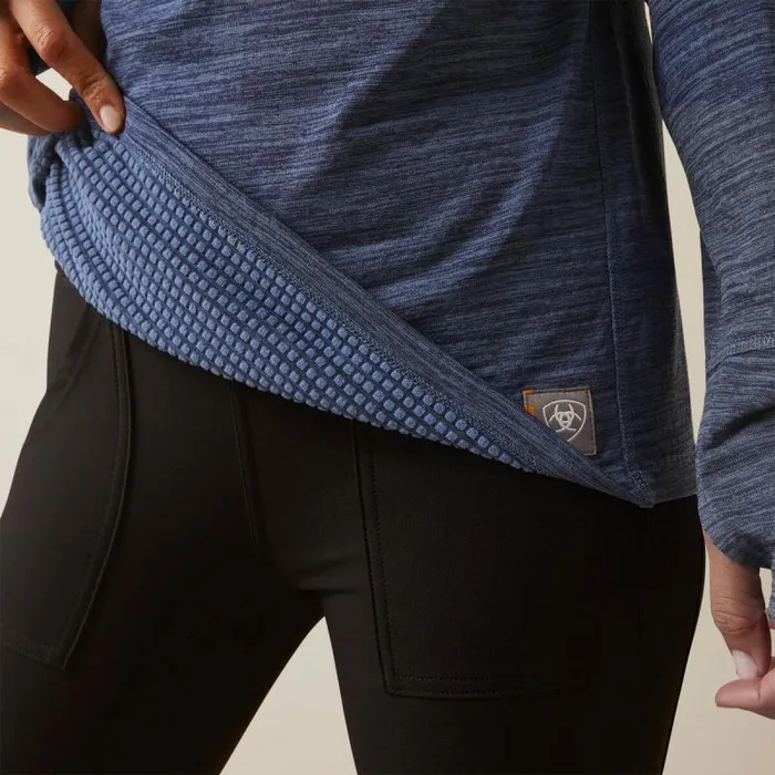 Women TShirts and Tops Ariat Rebar Gridwork Balaclava Baselayer Bjou Blue Women TShirts and Tops Ariat Rebar Gridwork Balaclava Baselayer Bjou Blue