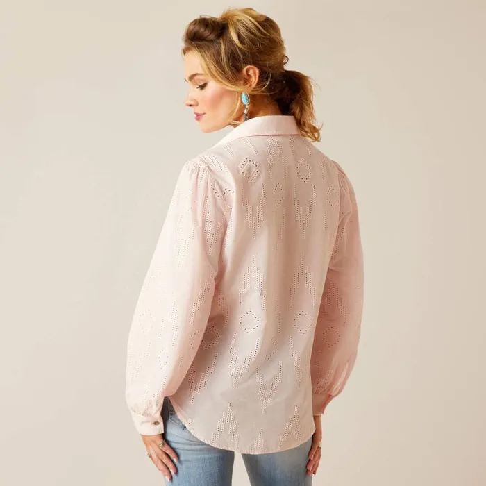 Women TShirts and Tops Ariat Romantic Shirt Icy Pink Women TShirts and Tops Ariat Romantic Shirt Icy Pink