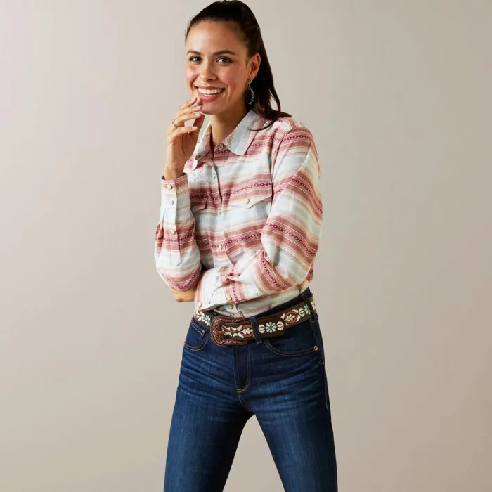Women TShirts and Tops Ariat Savannah Shirt Jacquard