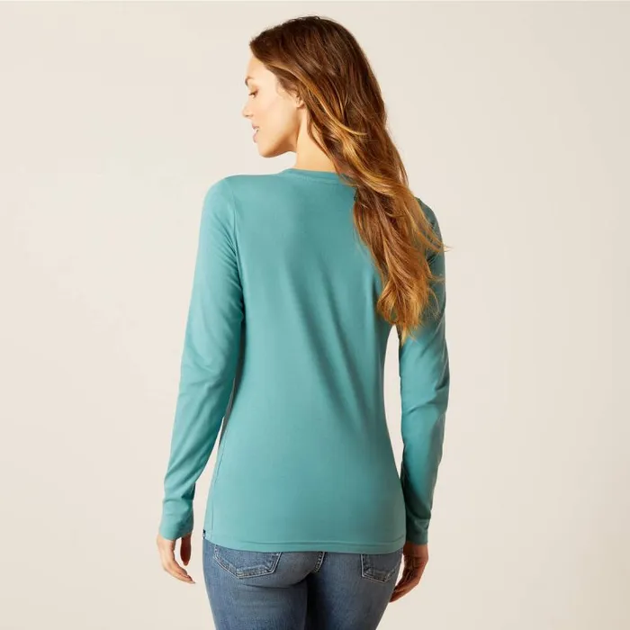 Women TShirts and Tops Ariat Silhouette TShirt Arctic Women TShirts and Tops Ariat Silhouette TShirt Arctic