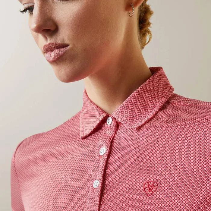 Women TShirts and Tops Ariat Talent Polo Flag Red Women TShirts and Tops Ariat Talent Polo Flag Red