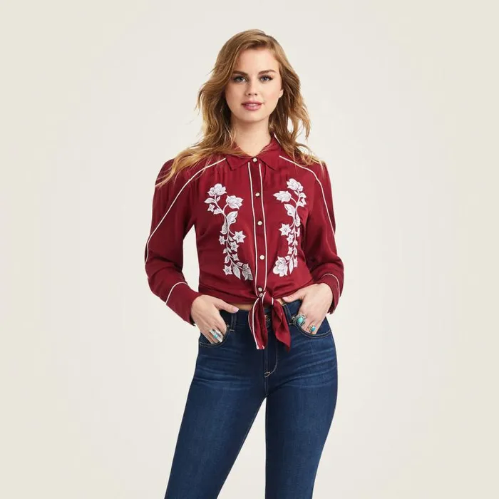 Women TShirts and Tops Ariat The City Top Rubaiyat