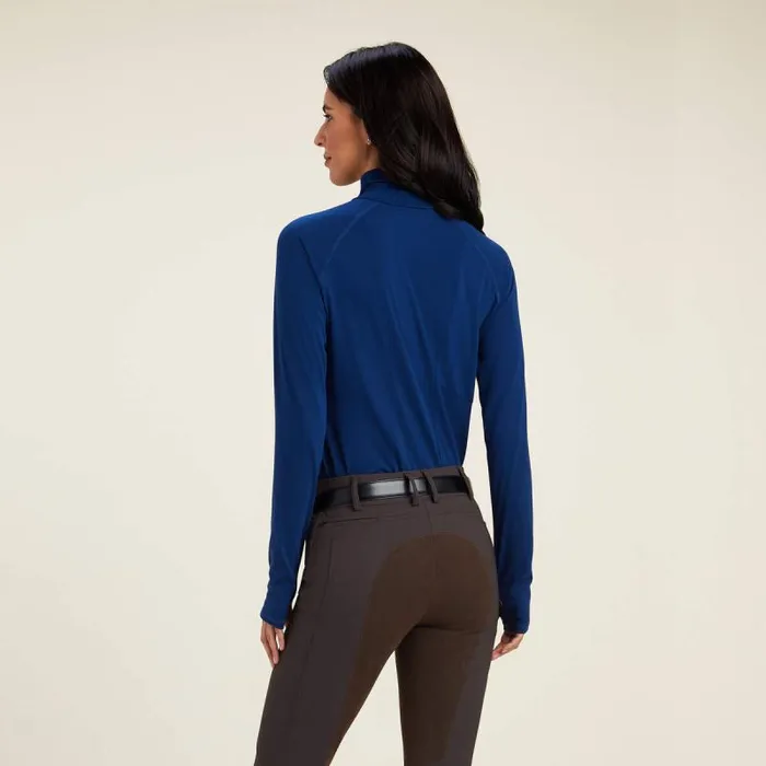 Women TShirts and Tops Ariat Venture Baselayer Estate Blue Women TShirts and Tops Ariat Venture Baselayer Estate Blue