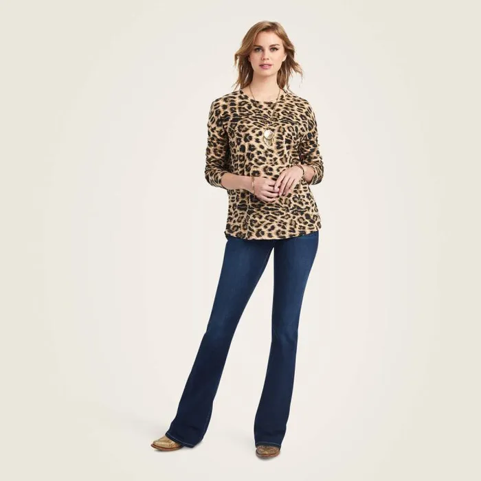 Women TShirts and Tops Ariat Wild Life Shirt Cheetah Women TShirts and Tops Ariat Wild Life Shirt Cheetah
