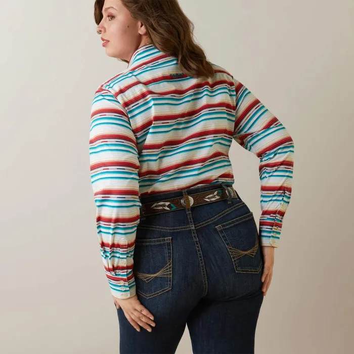 Women TShirts and Tops Ariat Wrinkle Resist Team Kirby Stretch Shirt Rosa Serape Women TShirts and Tops Ariat Wrinkle Resist Team Kirby Stretch Shirt Rosa Serape