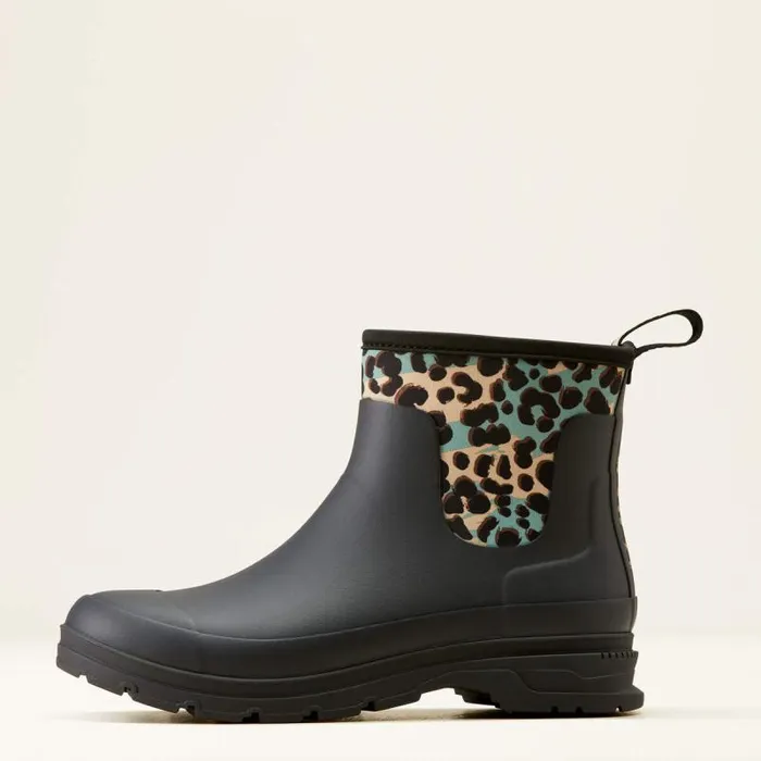 Women Waterproof Boots Ariat Kelmarsh Shortie Rubber Boot Blackleopard Camo Women Waterproof Boots Ariat Kelmarsh Shortie Rubber Boot Blackleopard Camo