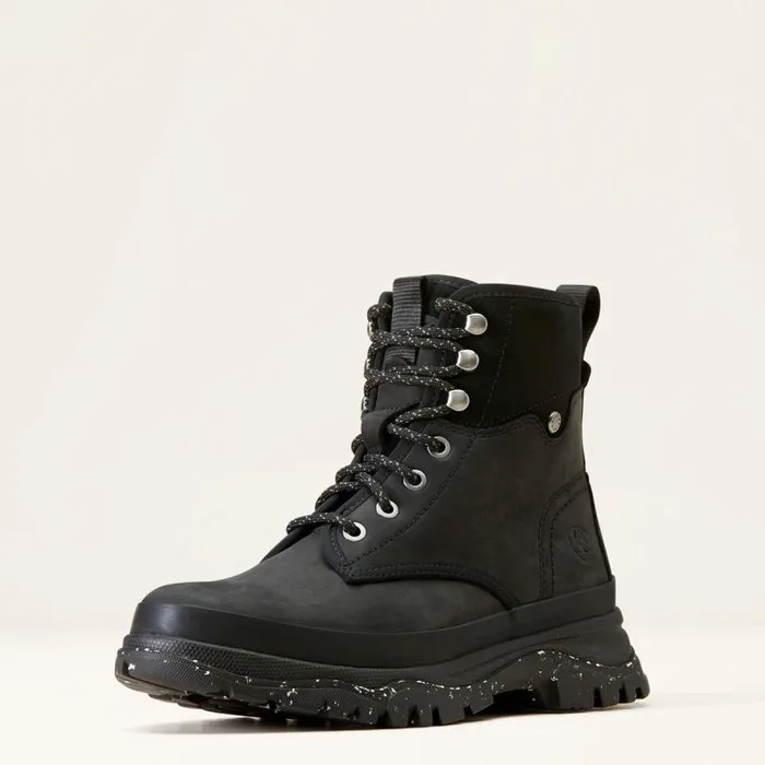 Women Waterproof Boots Ariat Moresby Waterproof Boot Oily Distressed Black