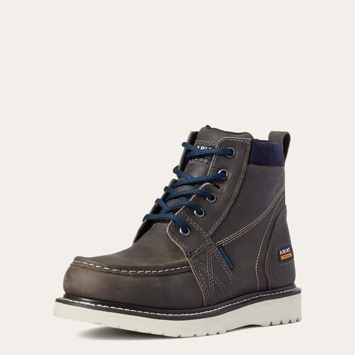 Women Waterproof Boots Ariat Rebar Wedge Moc Toe Waterproof Work Boot Steel Grey Women Waterproof Boots Ariat Rebar Wedge Moc Toe Waterproof Work Boot Steel Grey