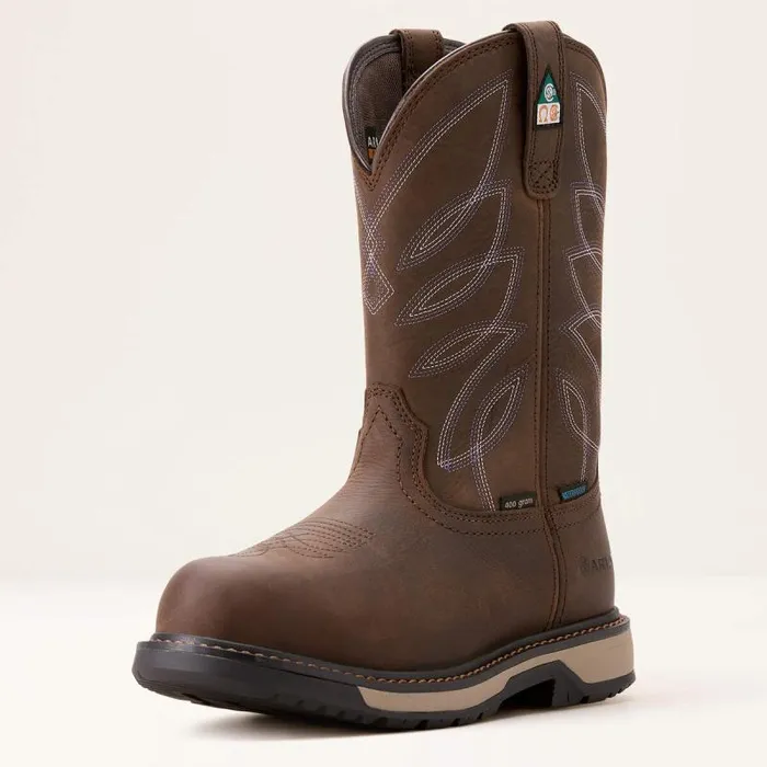 Women Waterproof Boots Ariat Riveter CSA Glacier Grip Waterproof 400g Composite Toe Work Boot Dark Storm Women Waterproof Boots Ariat Riveter CSA Glacier Grip Waterproof 400g Composite Toe Work Boot Dark Storm