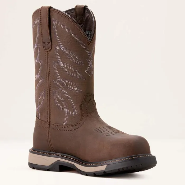Women Waterproof Boots Ariat Riveter CSA Glacier Grip Waterproof 400g Composite Toe Work Boot Dark Storm Women Waterproof Boots Ariat Riveter CSA Glacier Grip Waterproof 400g Composite Toe Work Boot Dark Storm