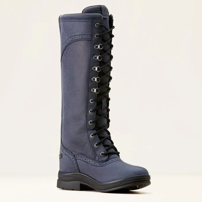 Women Waterproof Boots Ariat Wythburn Tall Waterproof Boot Navy Women Waterproof Boots Ariat Wythburn Tall Waterproof Boot Navy