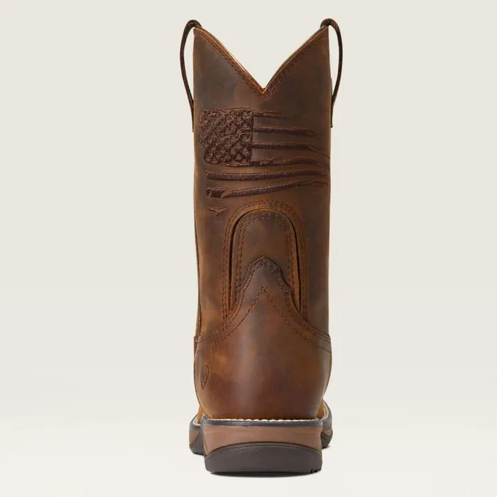 Women Western Boots Ariat Anthem Patriot Waterproof Western Boot Distressed Brown Women Western Boots Ariat Anthem Patriot Waterproof Western Boot Distressed Brown