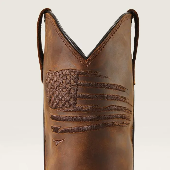 Women Western Boots Ariat Anthem Patriot Waterproof Western Boot Distressed Brown Women Western Boots Ariat Anthem Patriot Waterproof Western Boot Distressed Brown