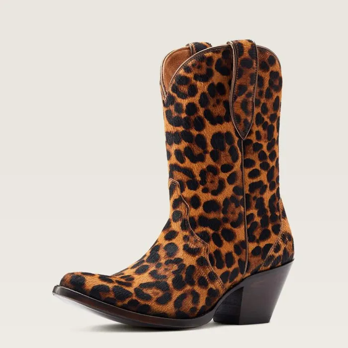 Women Western Boots Ariat Bandida Western Boot Leopard Hair On