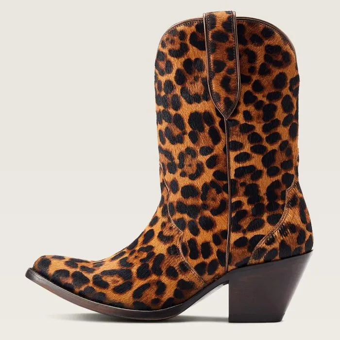 Women Western Boots Ariat Bandida Western Boot Leopard Hair On Women Western Boots Ariat Bandida Western Boot Leopard Hair On