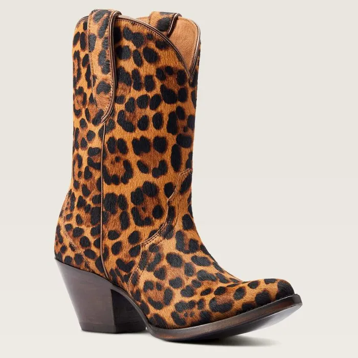 Women Western Boots Ariat Bandida Western Boot Leopard Hair On Women Western Boots Ariat Bandida Western Boot Leopard Hair On