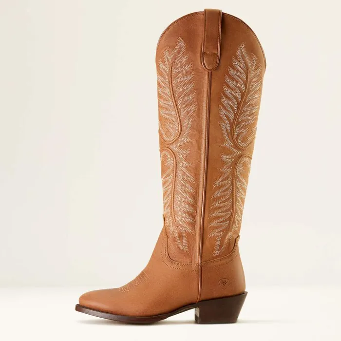 Women Western Boots Ariat Belle Stretchfit Western Boot Light Acorn Women Western Boots Ariat Belle Stretchfit Western Boot Light Acorn