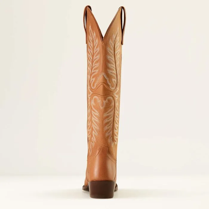 Women Western Boots Ariat Belle Stretchfit Western Boot Light Acorn Women Western Boots Ariat Belle Stretchfit Western Boot Light Acorn