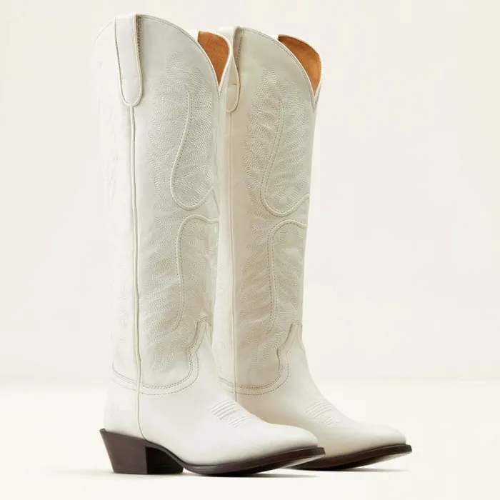 Women Western Boots Ariat Belle Stretchfit Western Boot Moonlight Beam